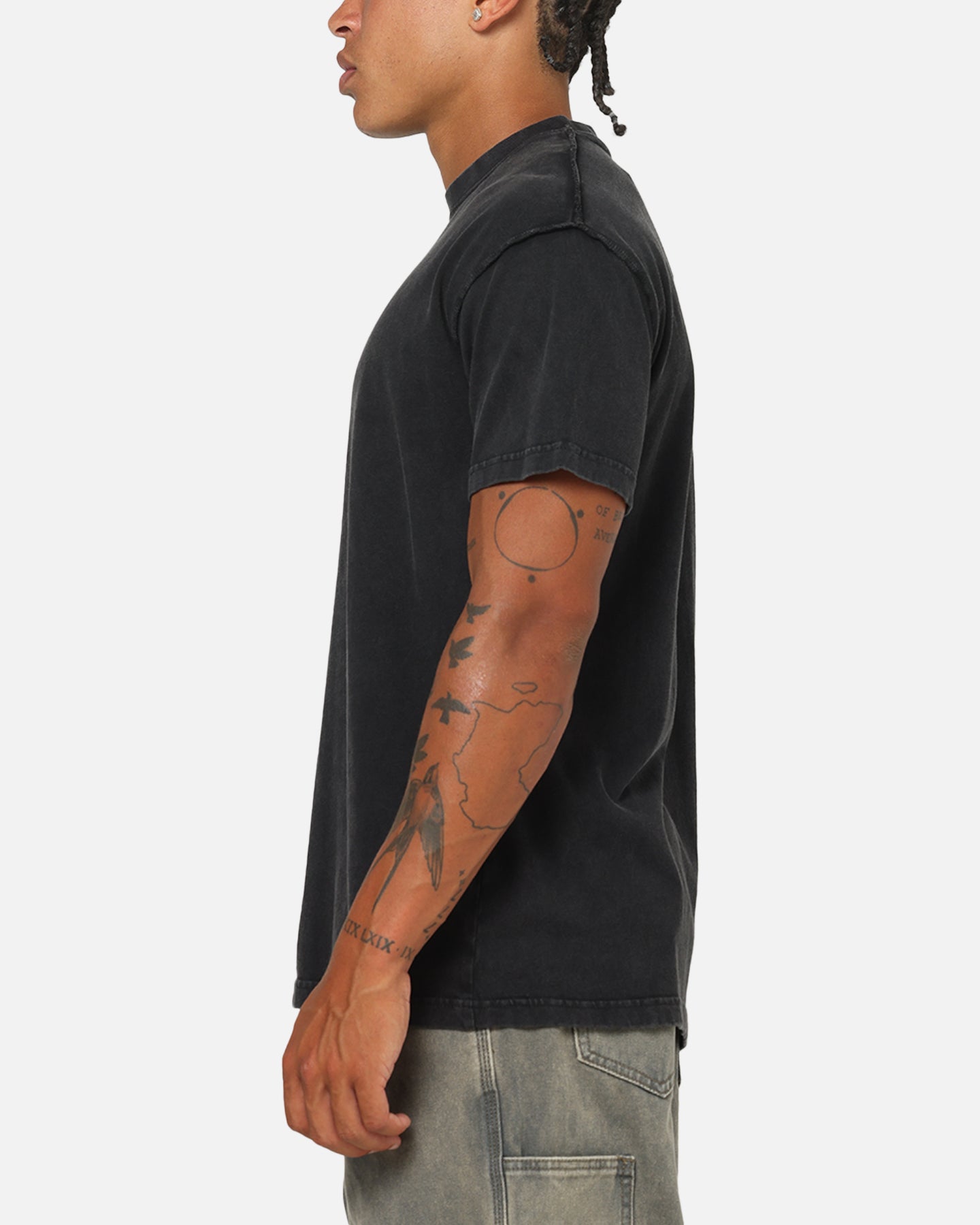 Saint Morta Lafayette T-Shirt Vintage Black