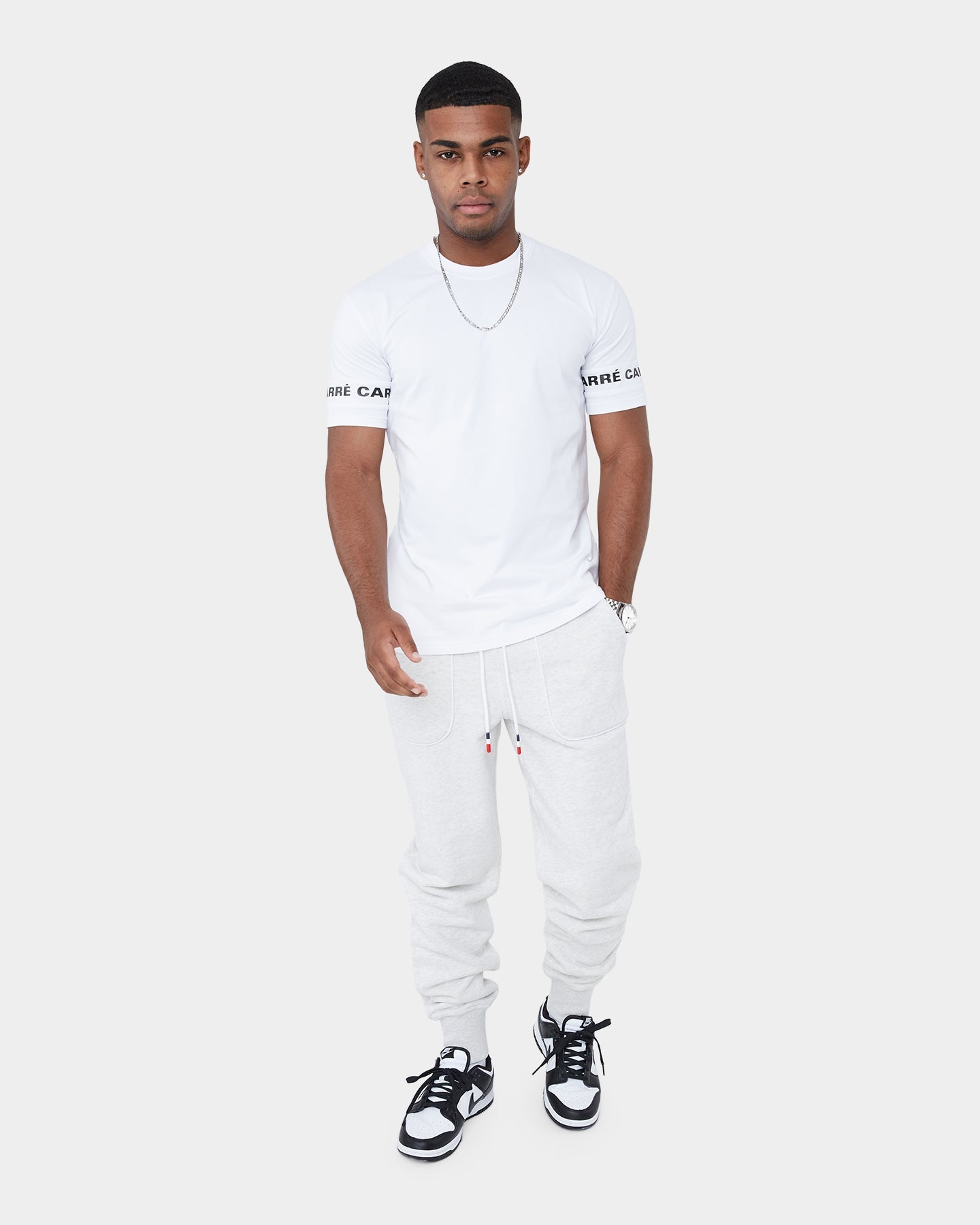 Carré La Manche Short Sleeve T-Shirt White