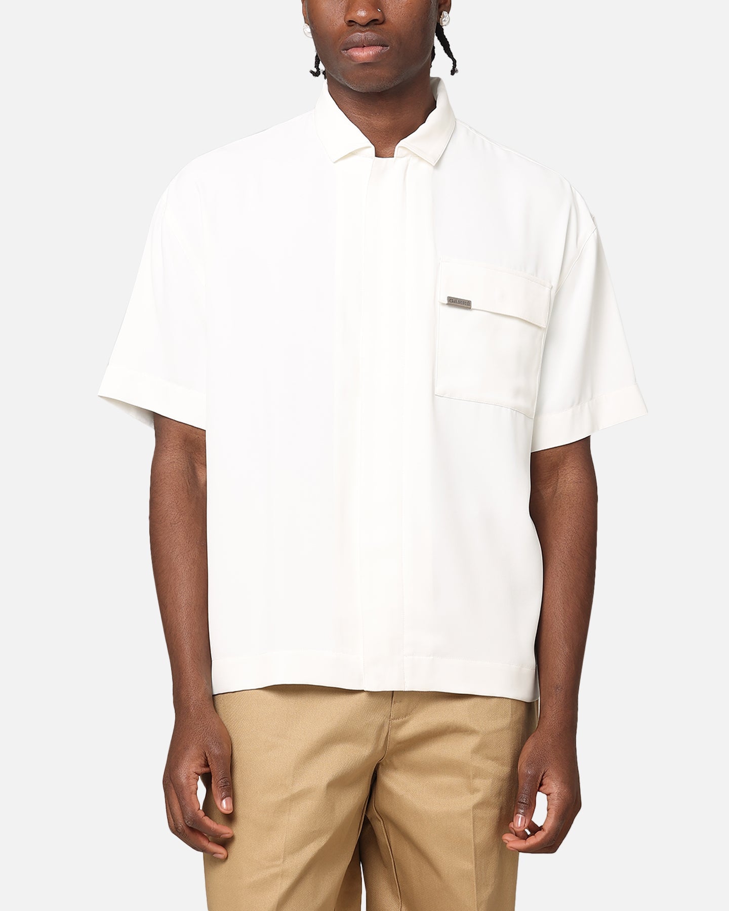 Carré Exceptional Pocket Oversized Shirt Off White