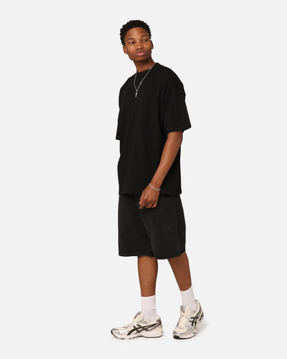 Culture Kings Oversized Blank T-Shirt Black