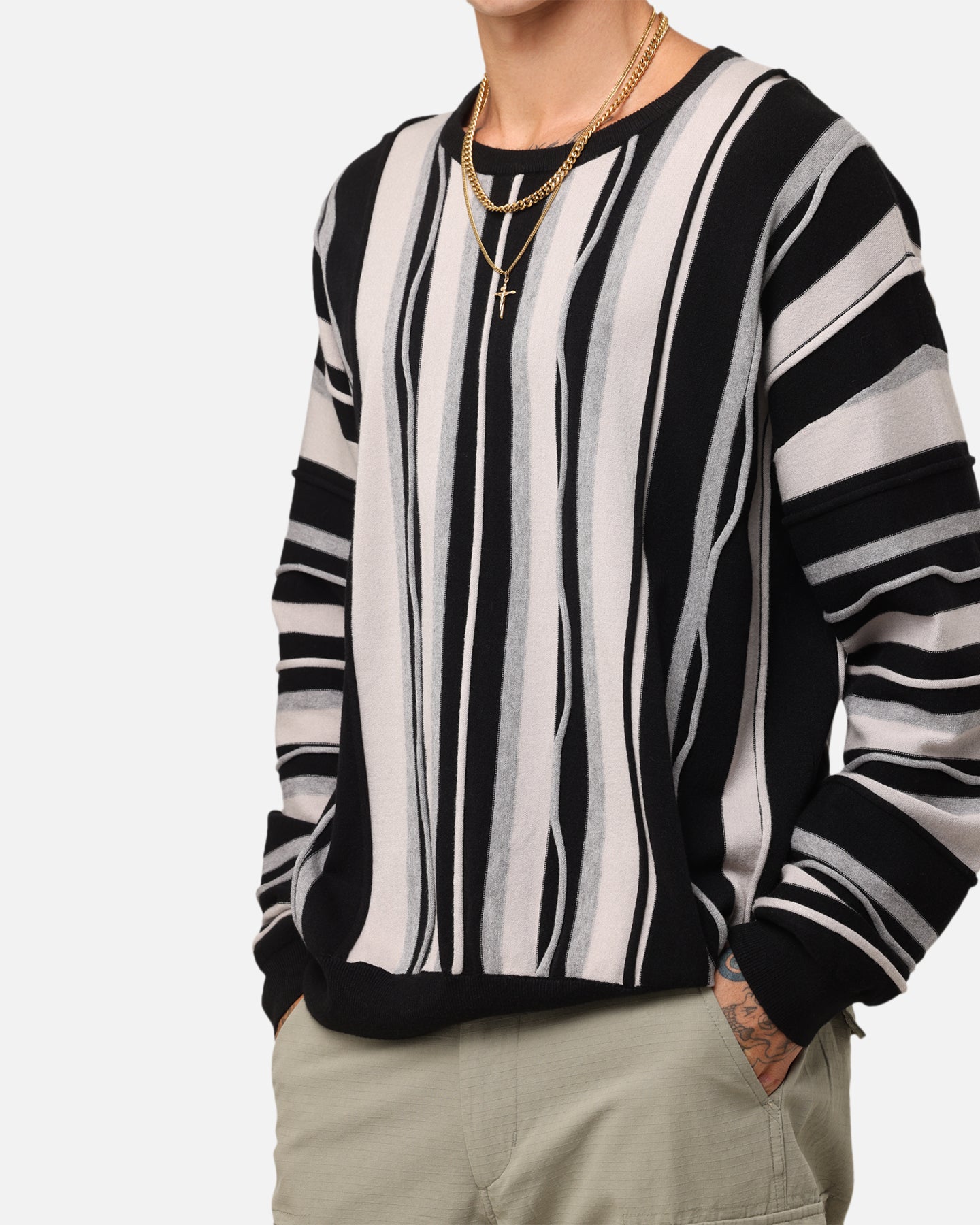 XXIII Coogee Pullover Black/Grey