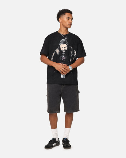 Goat Crew X Game Of Thrones Ned Stark Heavy T-Shirt Black