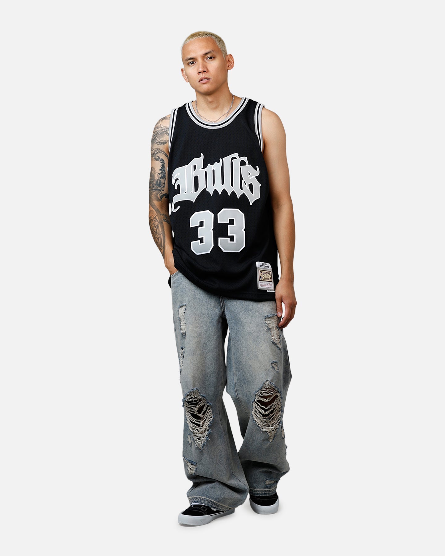 Mitchell & Ness Chicago Bulls Scottie Pippen Bulls Are Back Jersey Black