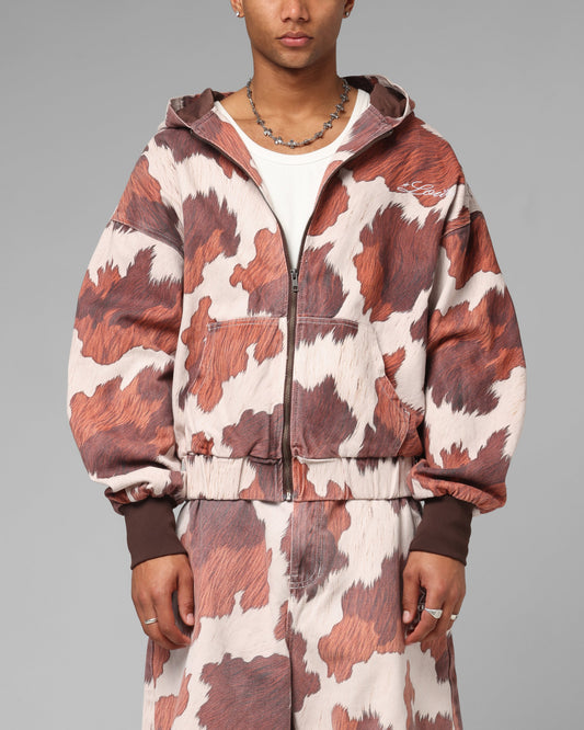 Loiter Hide Zip Jacket Cowhide