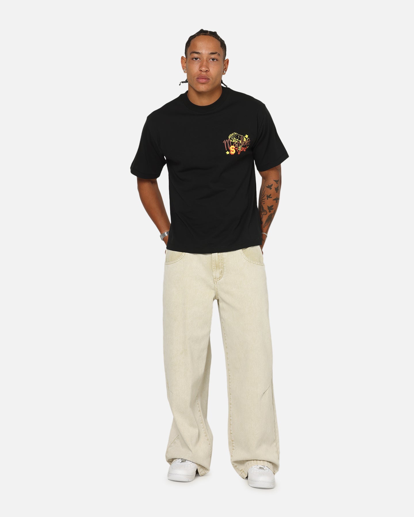 Market Desert League T-Shirt Pirate Black