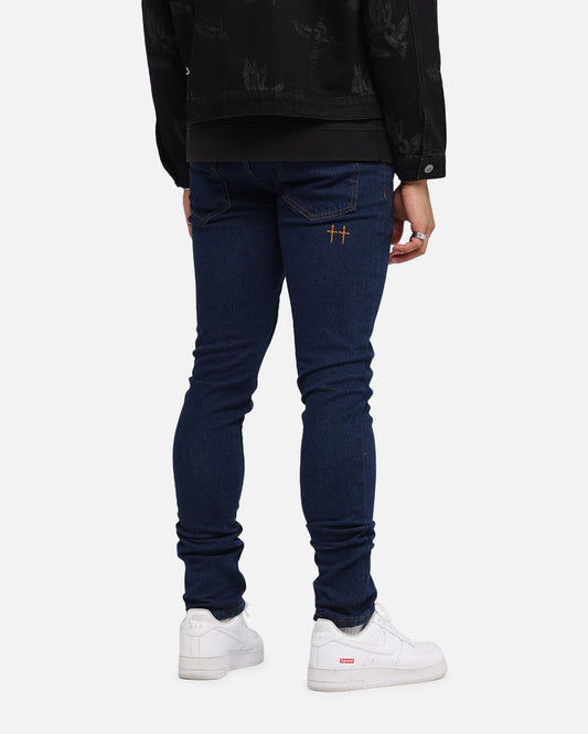Saint Morta Dynasty Jeans Indigo/Tan