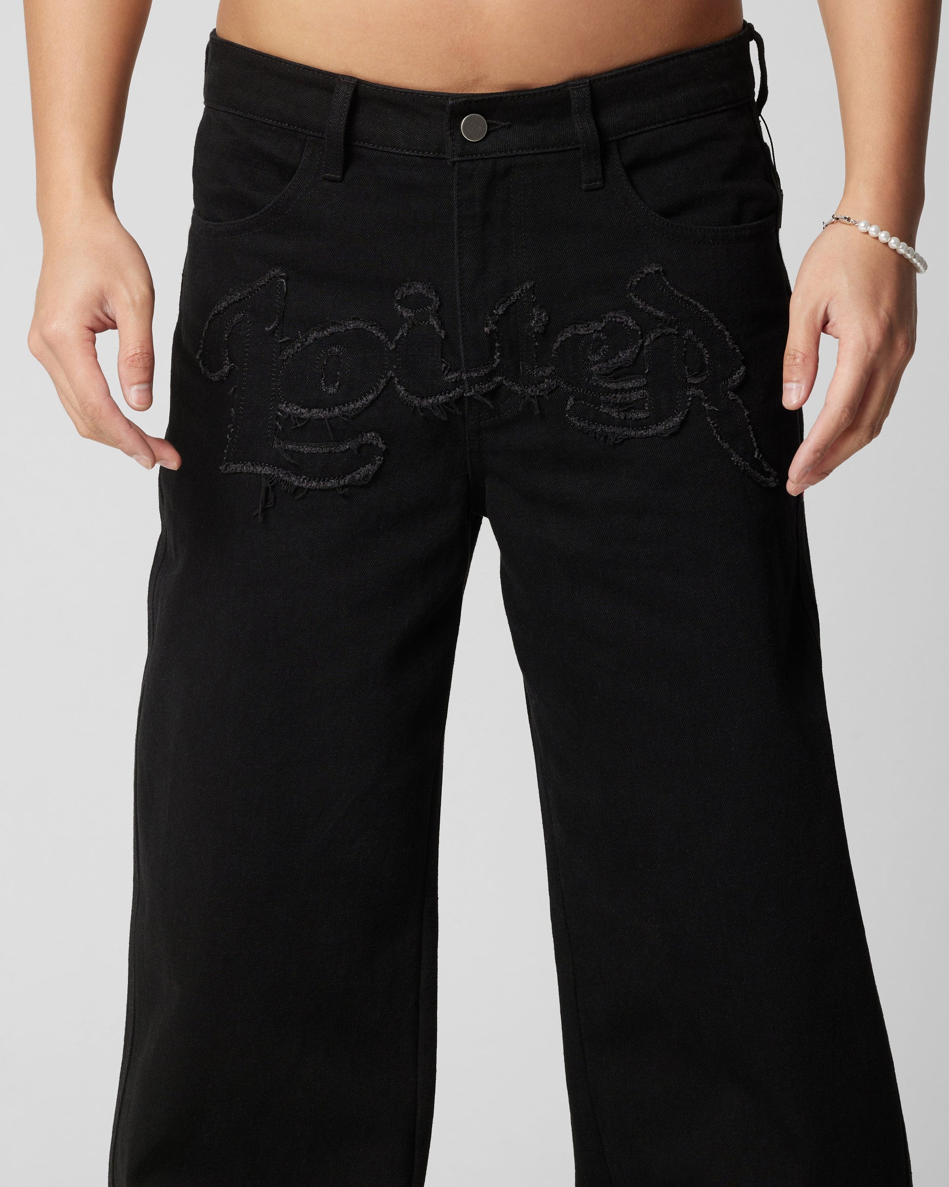 Loiter Menace Jean Black
