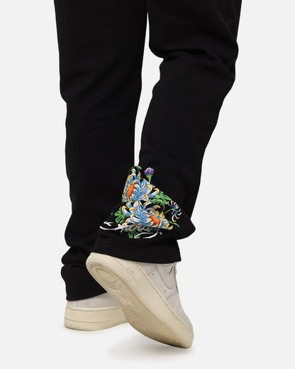 Ed Hardy Women's Flora Trackpants Black