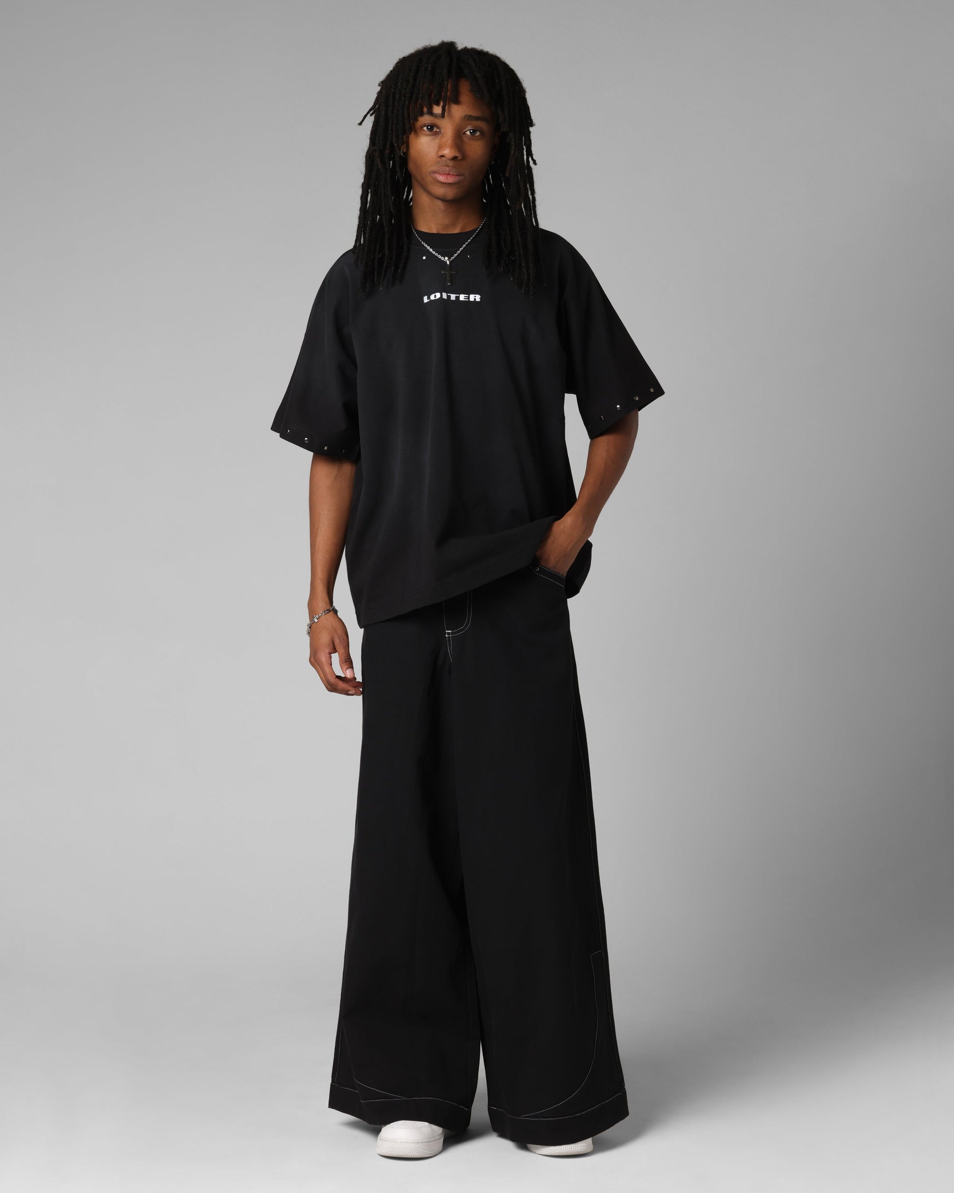 Loiter F-22 Raver Jeans Black