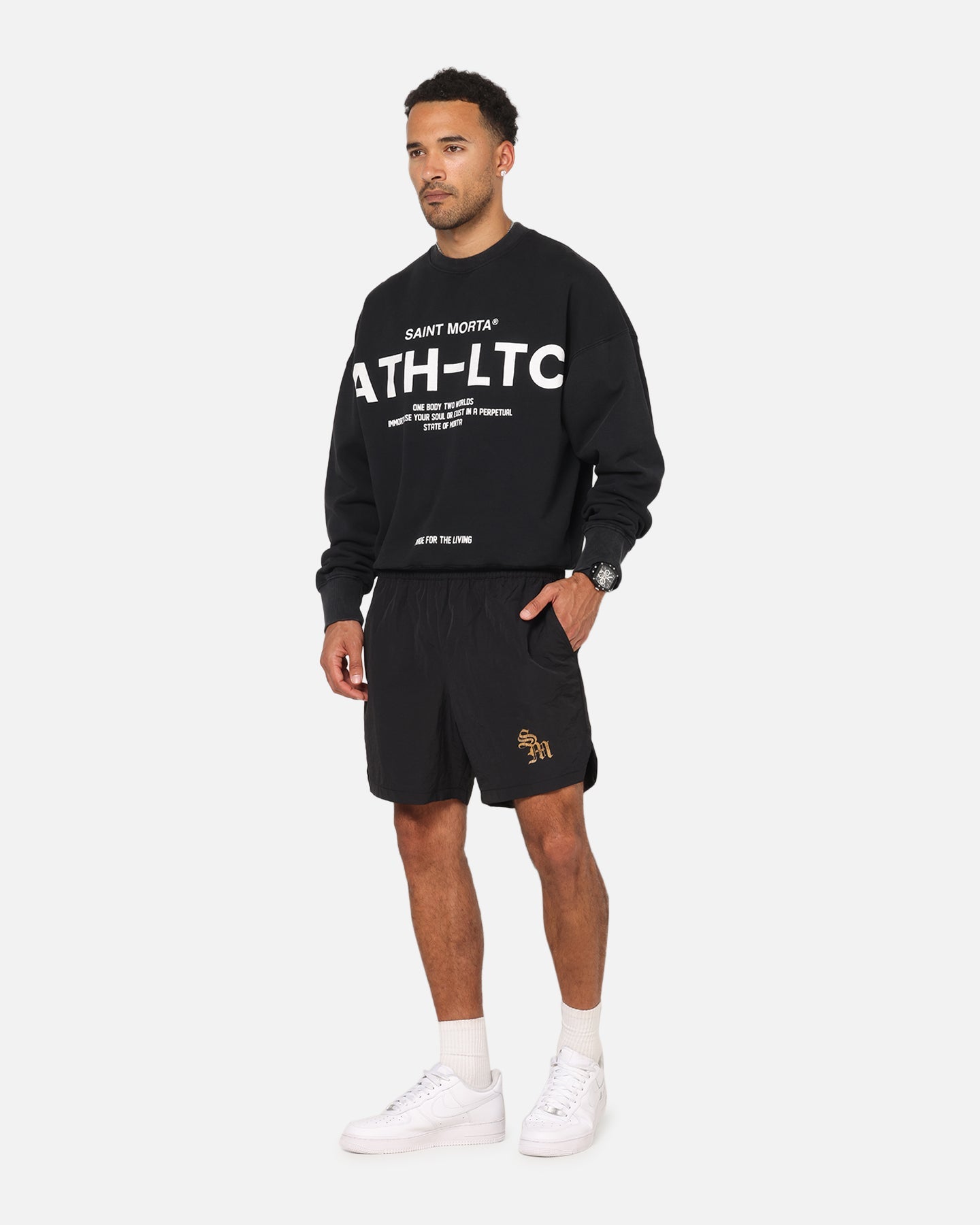 Saint Morta Monarch Beach Shorts Black