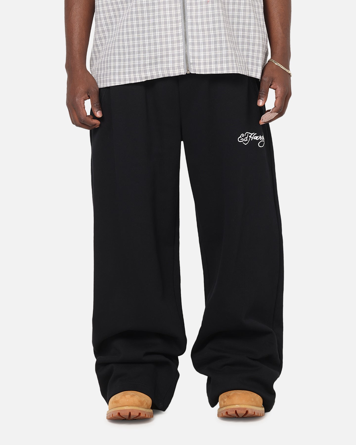 Ed Hardy Boxer Trackpants Black