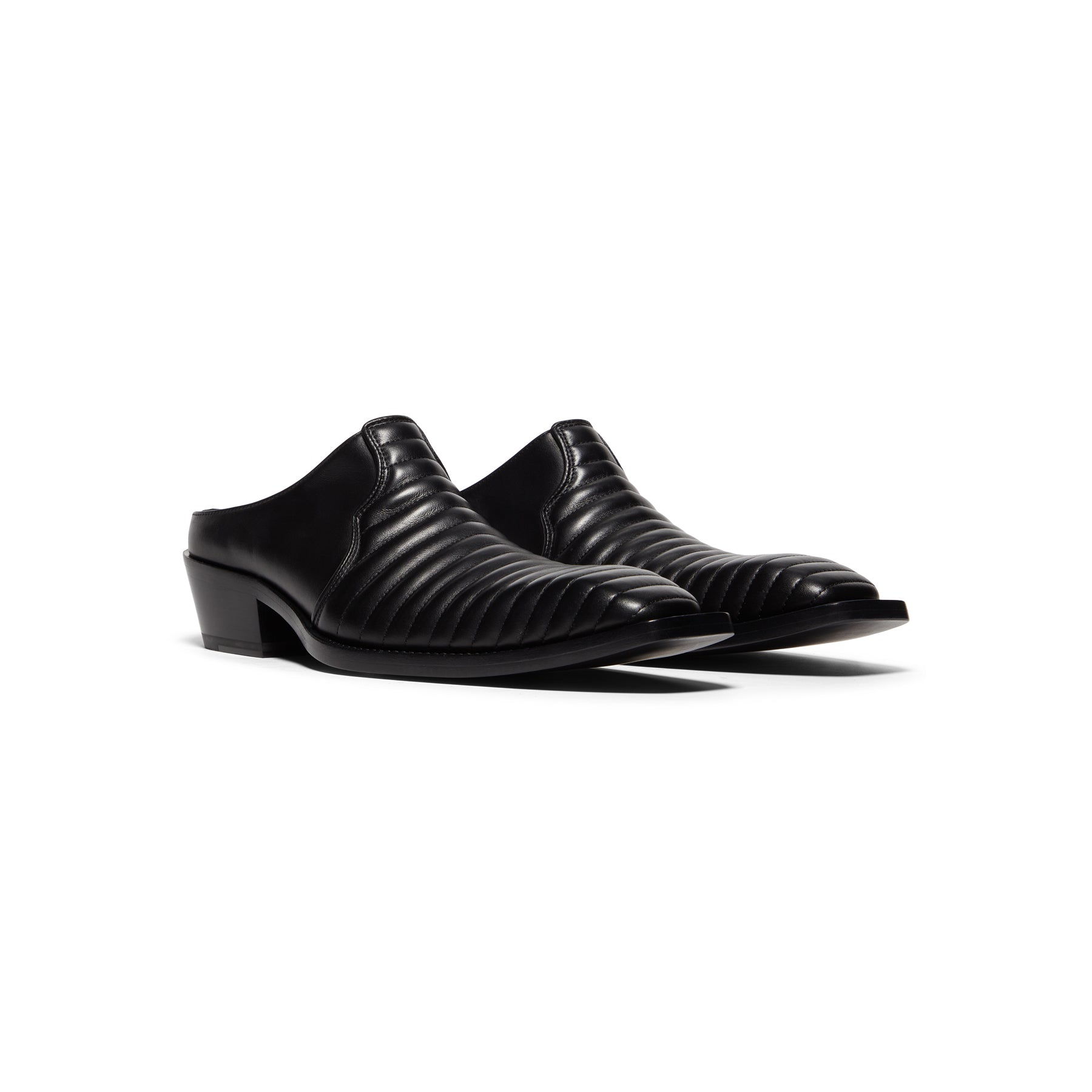Martine Rose Cowboy Mule (Black)