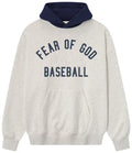 Fear of God Essentials MLB Sport Hoodie Oatmeal Heather/Midnight Navy