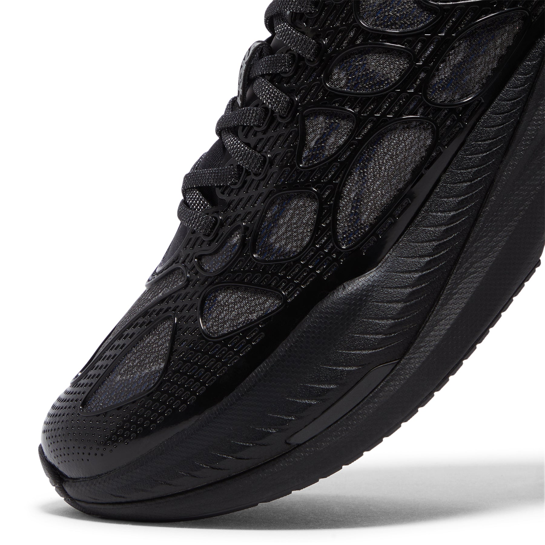 HOKA Mach X Caged (Black/Midnight blue)