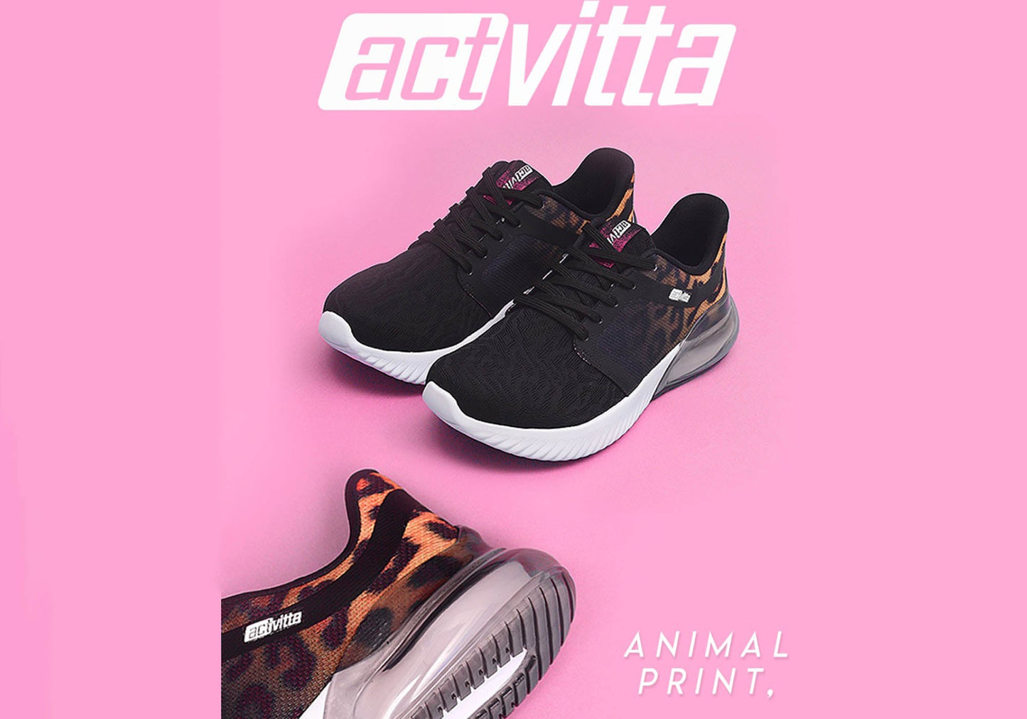 Actvitta Transcend Womens Cushioned Active Shoes Made In Brazil