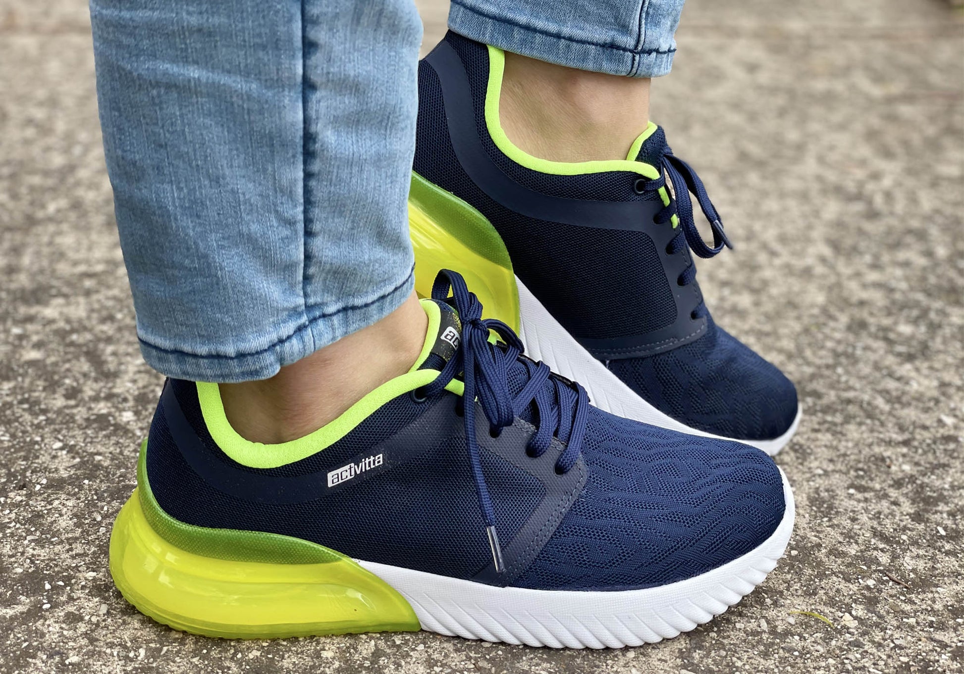 Actvitta Transcend Womens Cushioned Active Shoes Made In Brazil