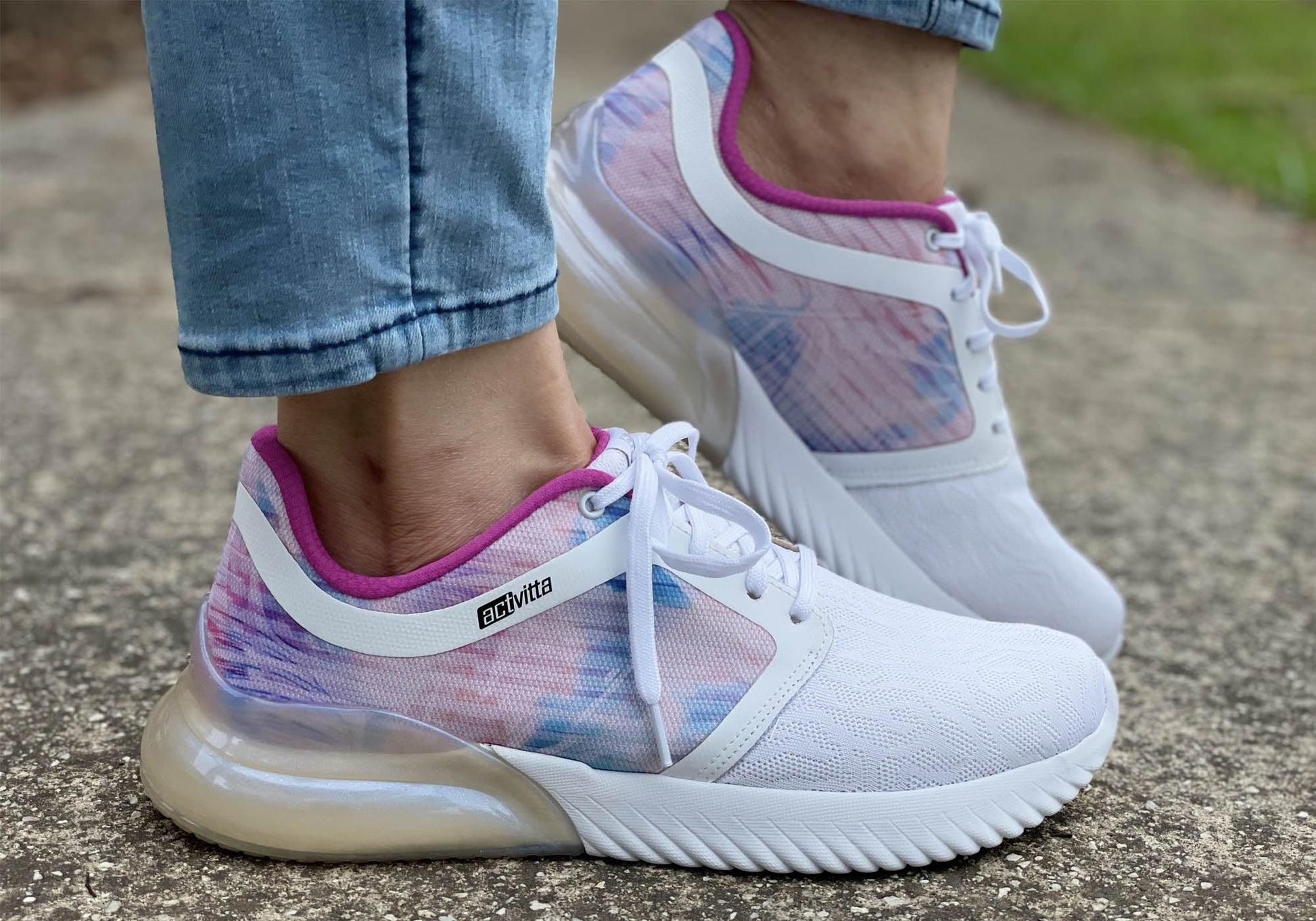 Actvitta Transcend Womens Cushioned Active Shoes Made In Brazil