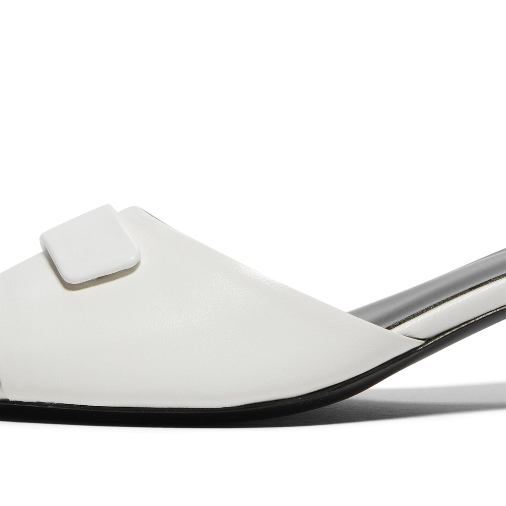 Jude Taina Mule (White Leather)