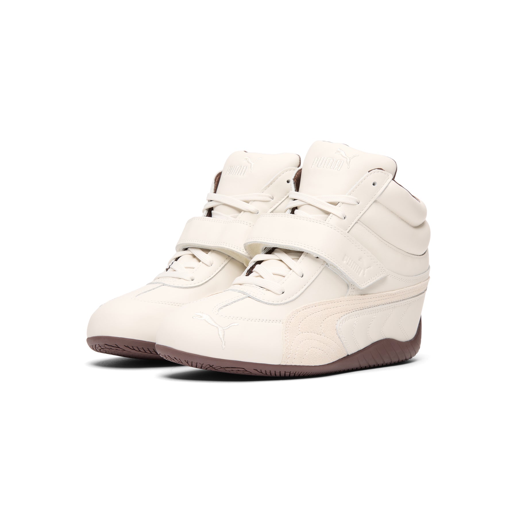Puma Speedcat Wedge Leather WNS (01 - Vapor Gray-Puma White)