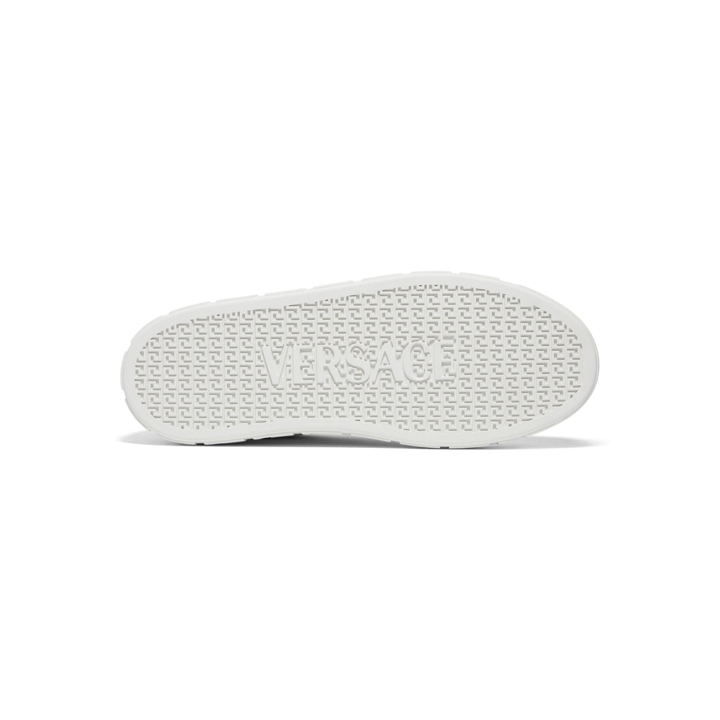 Versace Medusa Biggie Greca Sneakers (White/Silver)