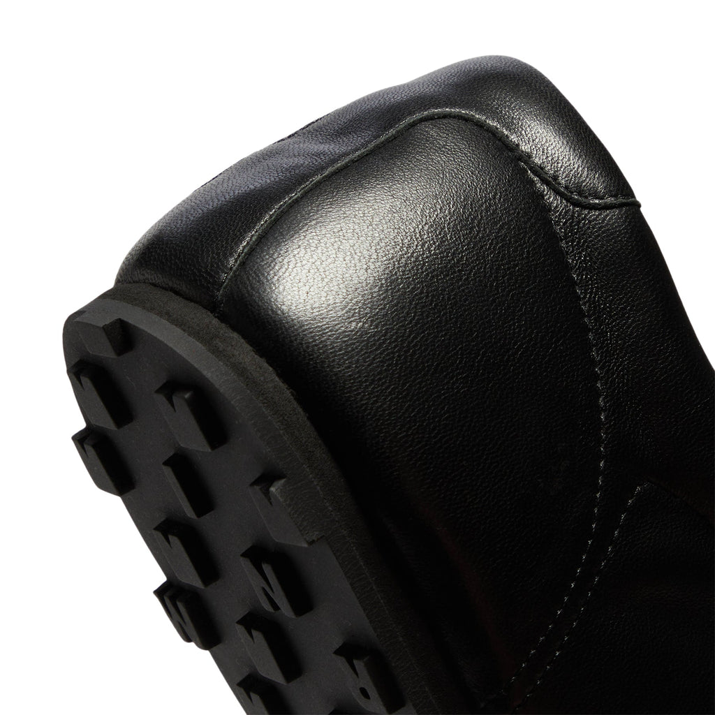 MARNI Nappa Leather Softy Soccer Sneaker (Black)