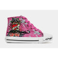 Ed Hardy Skull High Top Pink (PS)