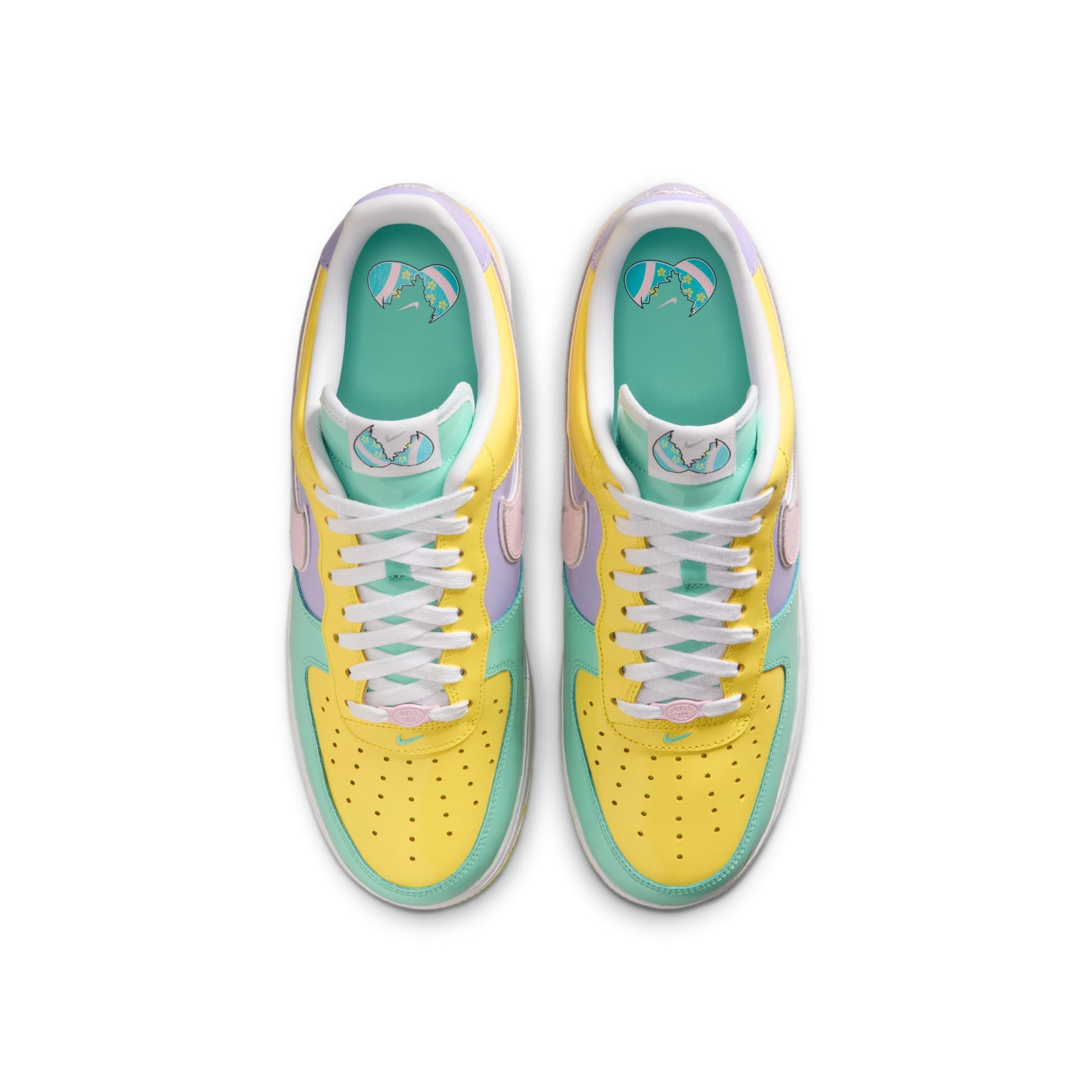 Nike Air Force 1 '07 (Yellow Pulse/Pink Foam-Hydrangeas)
