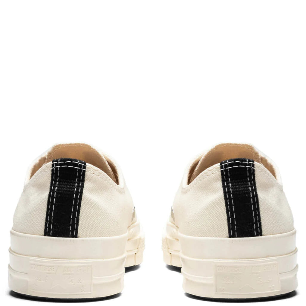 Converse Chuck Taylor All Star 70 Ox Comme des Garcons PLAY Single Heart Milk