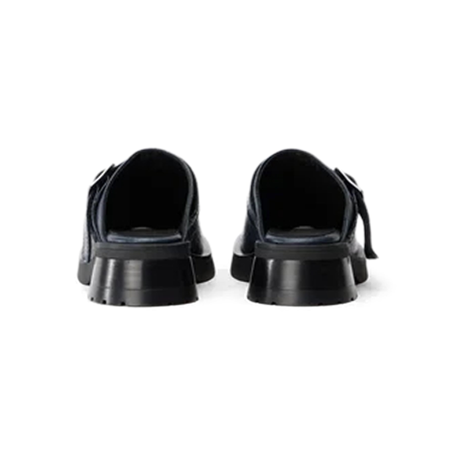 Miista Aroa Buckled Mules (Navy)