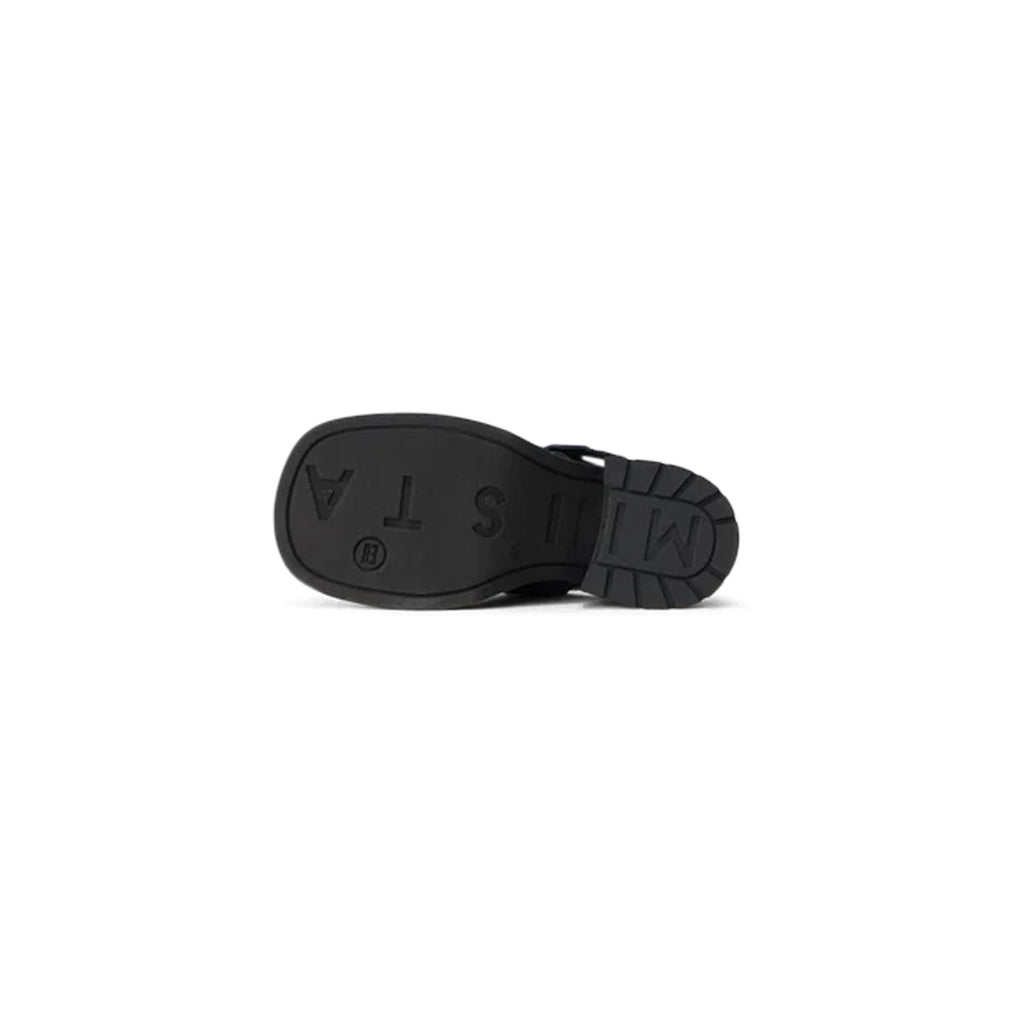 Miista Aroa Buckled Mules (Navy)