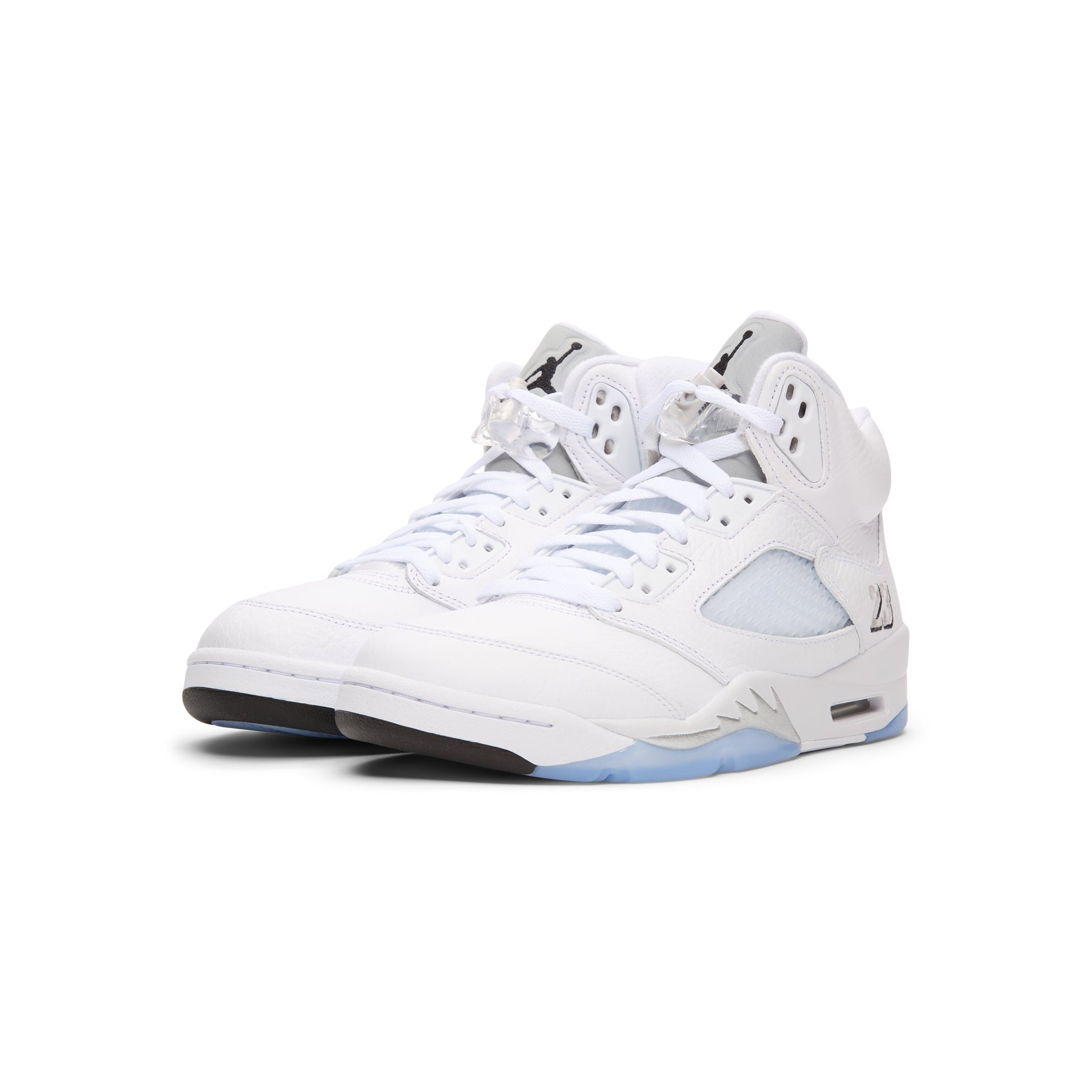 Jordan Air Jordan 5 Retro "White Metallic" (White/Black-Metallic Silver)