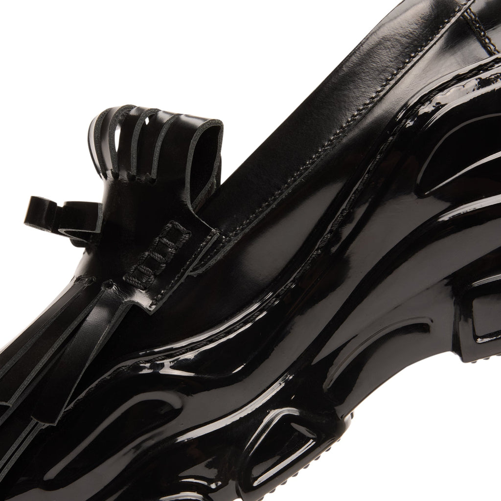 Simone Rocha Fringe Tracker Loafer (Black)