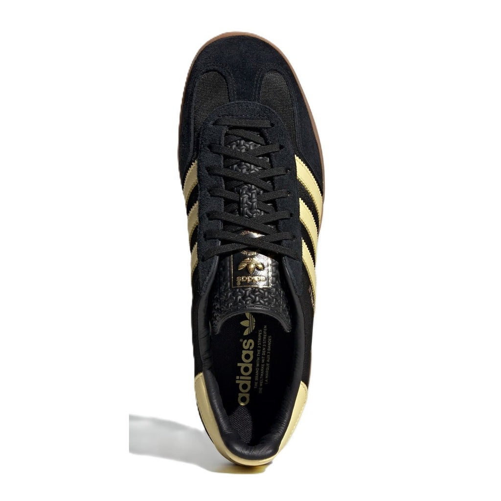 Adidas Originals Gazelle Indoor Core Black Almost Yellow Gum