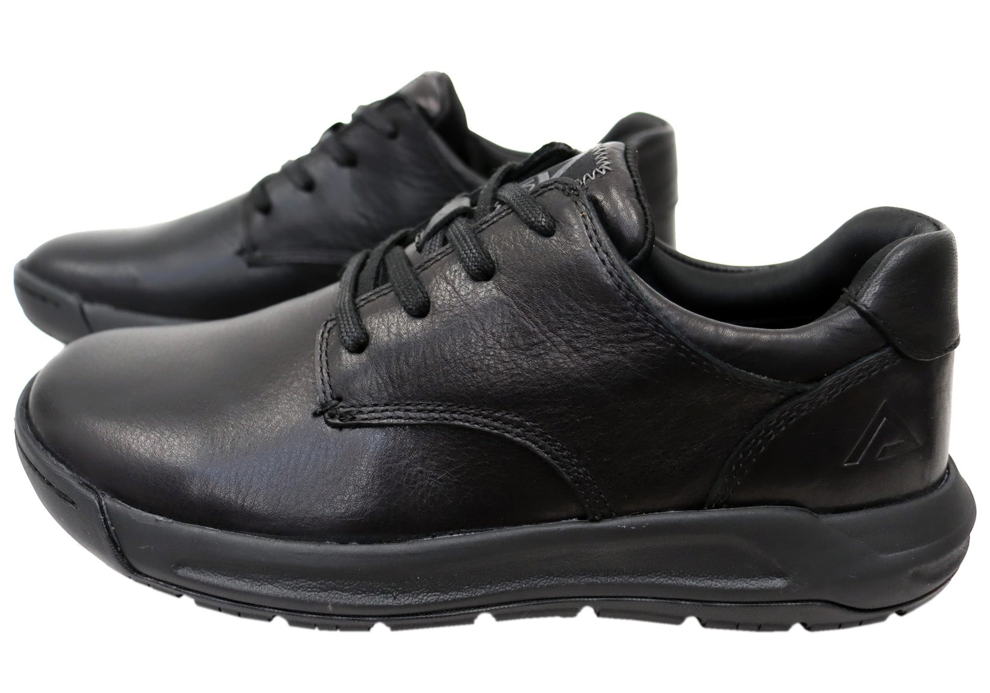 Align Erwin Mens Supportive Leather Wide Fit Comfortable Lace Up Shoes