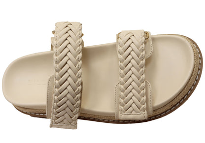 Billini Alva Womens Comfortable Platform Slides Sandals