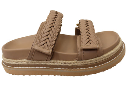 Billini Alva Womens Comfortable Platform Slides Sandals