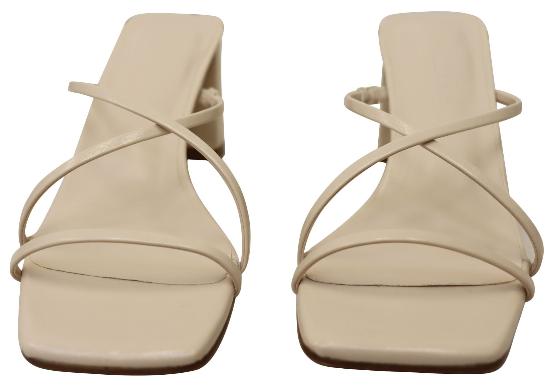 Billini Harlene Womens Comfortable Heeled Slides Sandals