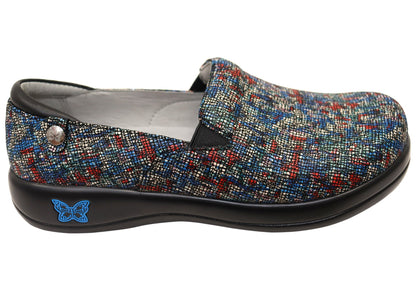 Alegria Keli Womens Leather Professional Slip On Shoes