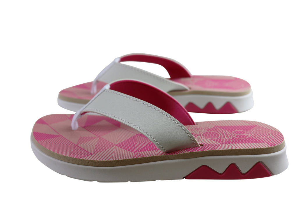 Beira Rio Conforto Beachly Womens Comfort Thongs Made In Brazil