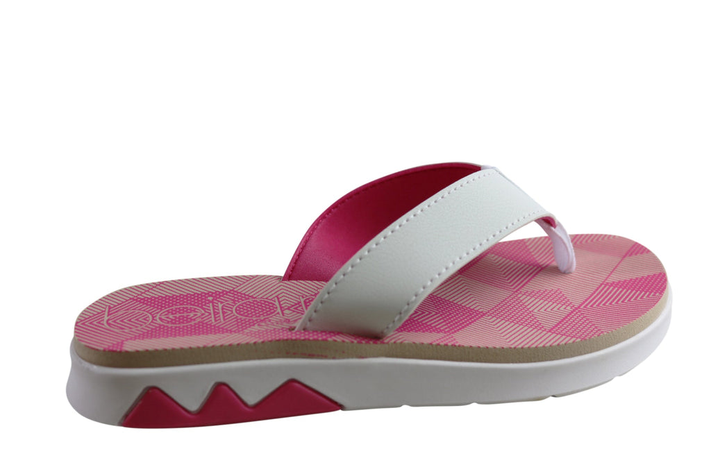 Beira Rio Conforto Beachly Womens Comfort Thongs Made In Brazil