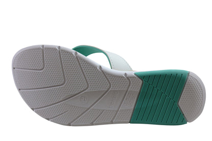 Beira Rio Conforto Beachly Womens Comfort Thongs Made In Brazil