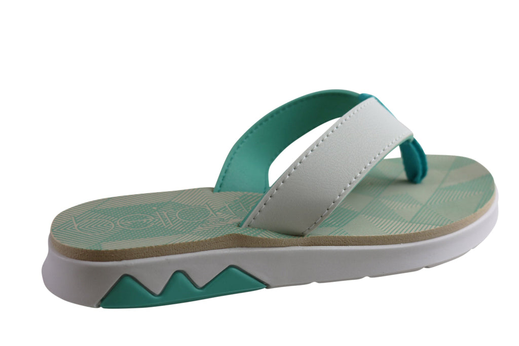 Beira Rio Conforto Beachly Womens Comfort Thongs Made In Brazil