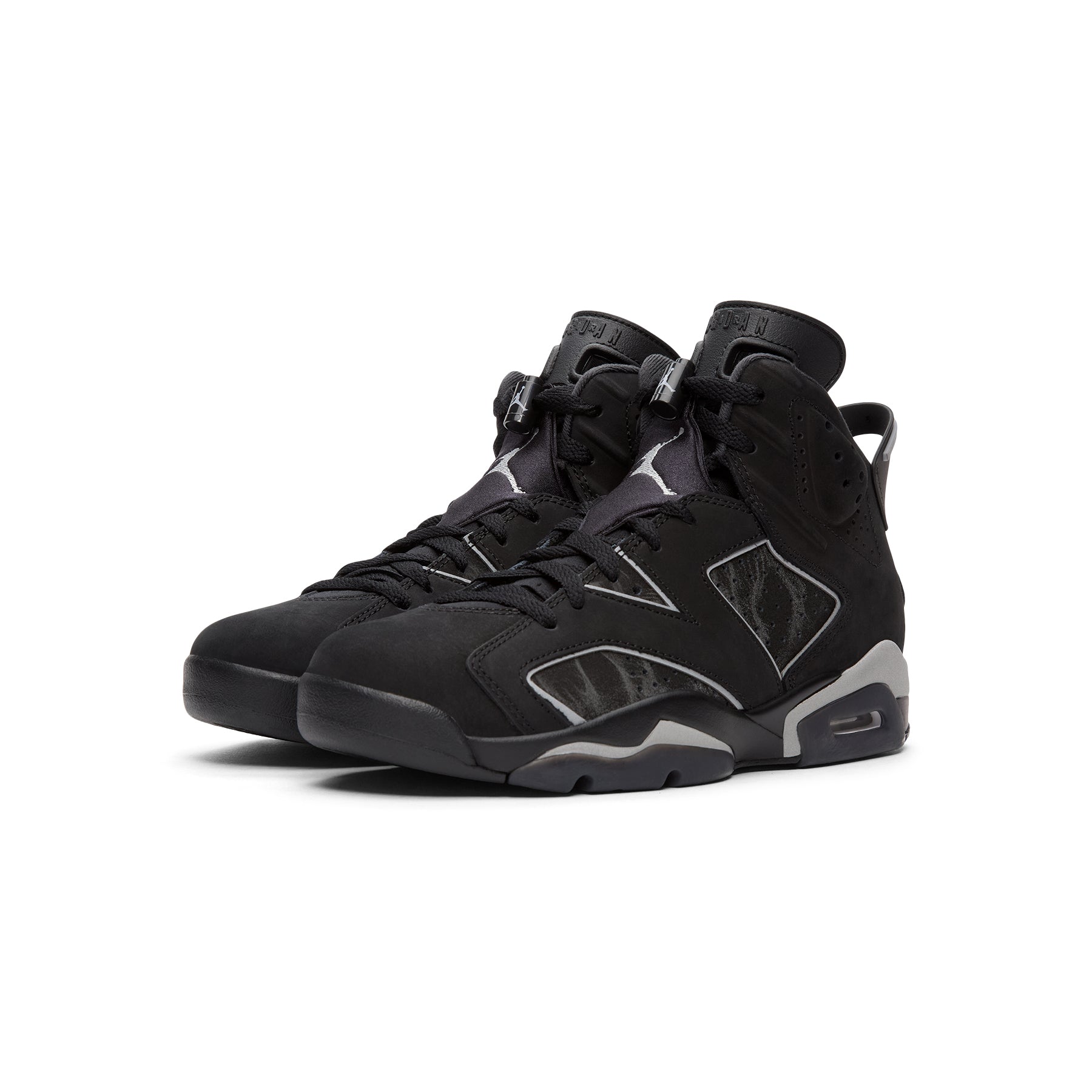 Nike Air Jordan 6 Retro "Cap and Gown"  (Black/Reflect Silver-Black)