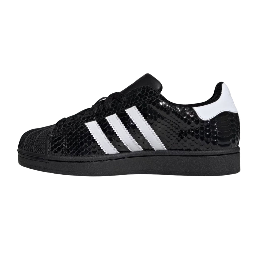 adidas Superstar II Patent Snakeskin Black White (W)