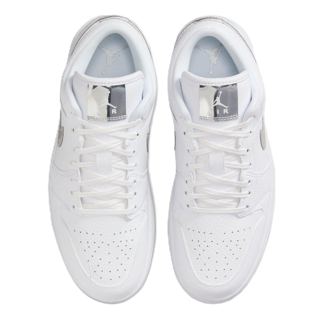 Jordan 1 Low SE White Metallic Silver (W)