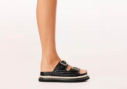 Billini Anastasia Womens Comfortable Platform Slides Sandals