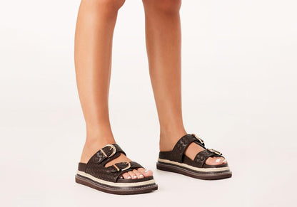 Billini Anastasia Womens Comfortable Platform Slides Sandals