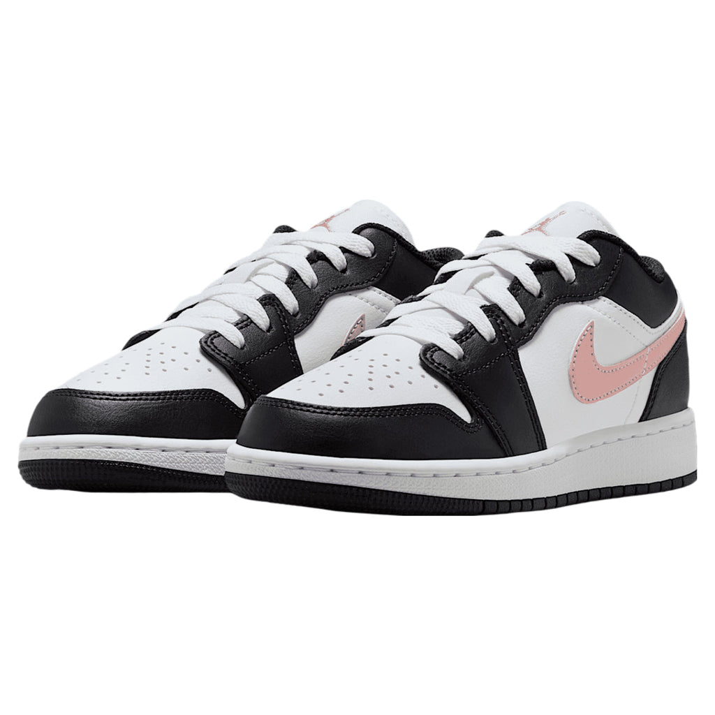 Jordan 1 Low White Black Rust Pink (GS)